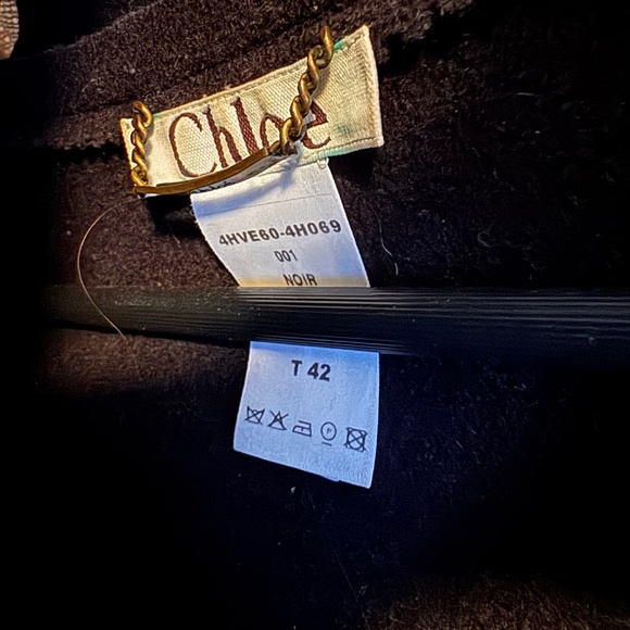 Chloe Wool Scalloped Crop Jacket - Picture 2 of 3